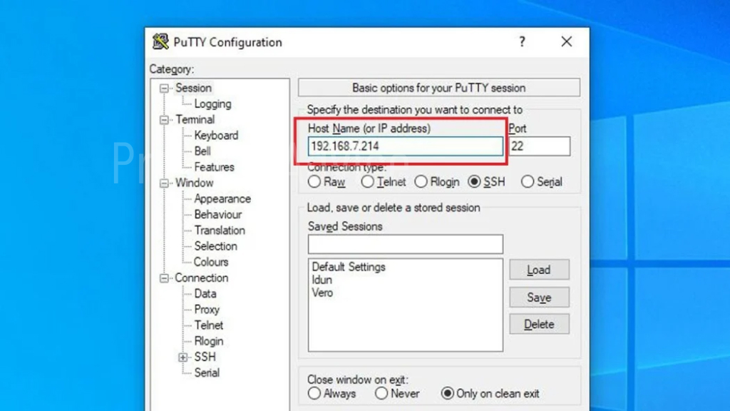 how to set up a static ip address