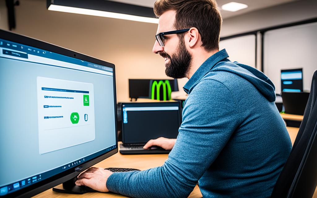 Accessing router admin panel