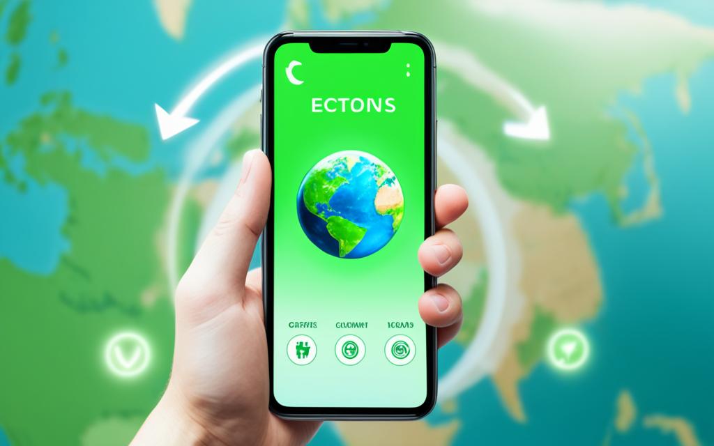 how to change vpn location