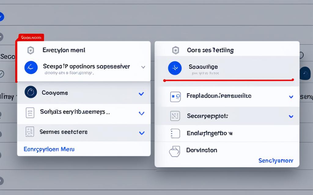Messenger Encryption Settings