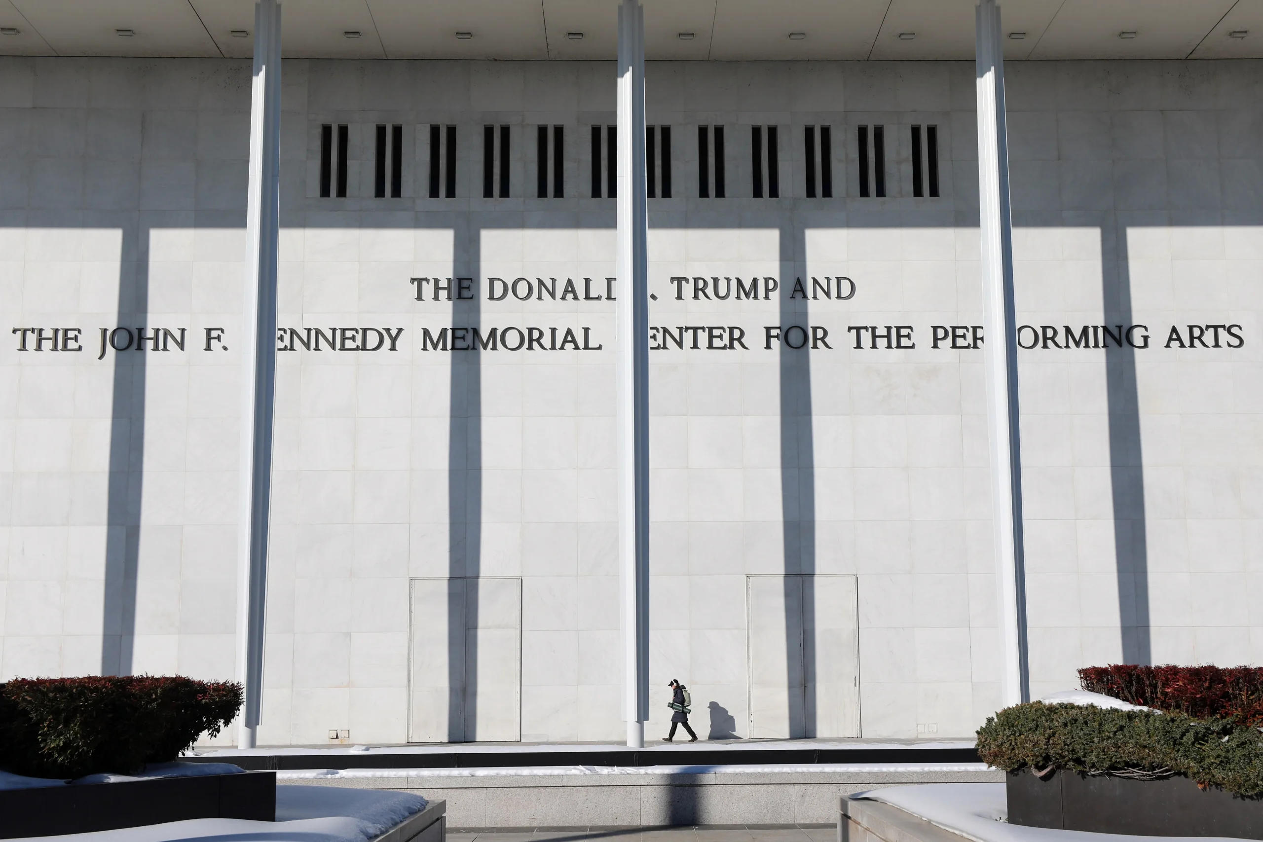 Judge won’t halt deadline to take Trump’s name off Kennedy Center