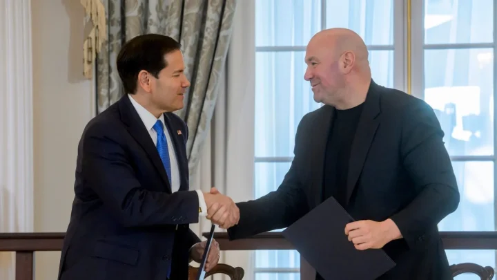 Rubio inks public-private partnership with UFC ahead of White House cage fights