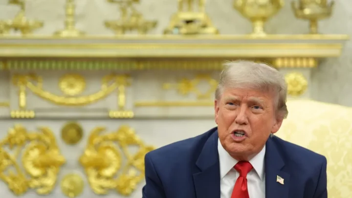 Trump says Iran violated ceasefire with drone strike on ship in Strait of Hormuz