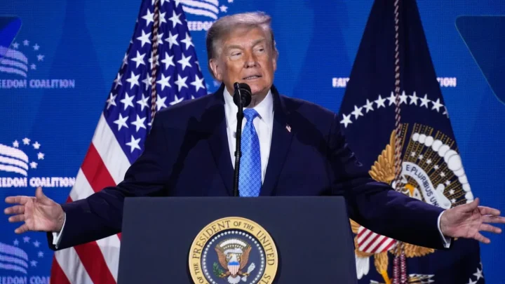 Live updates: Trump addresses Faith & Freedom event