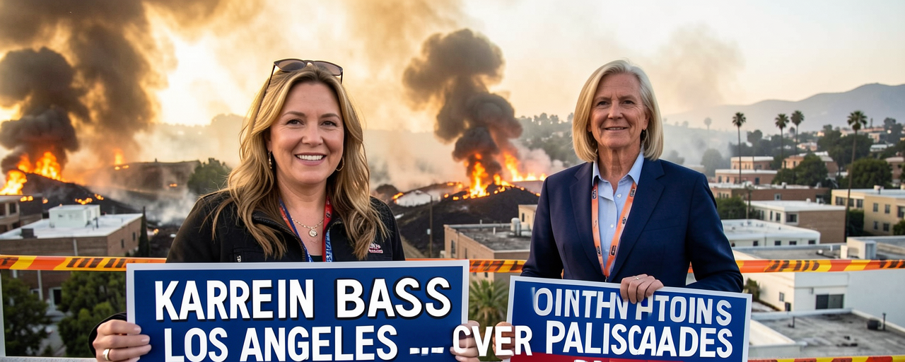 Karen Bass’s brother joins lawsuit against Los Angeles over Palisades fire