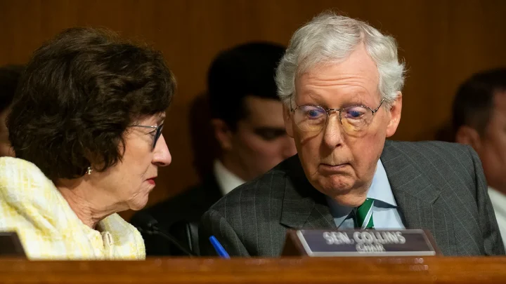 Collins, McConnell: ‘Safe to conclude’ third reconciliation bill not happening
