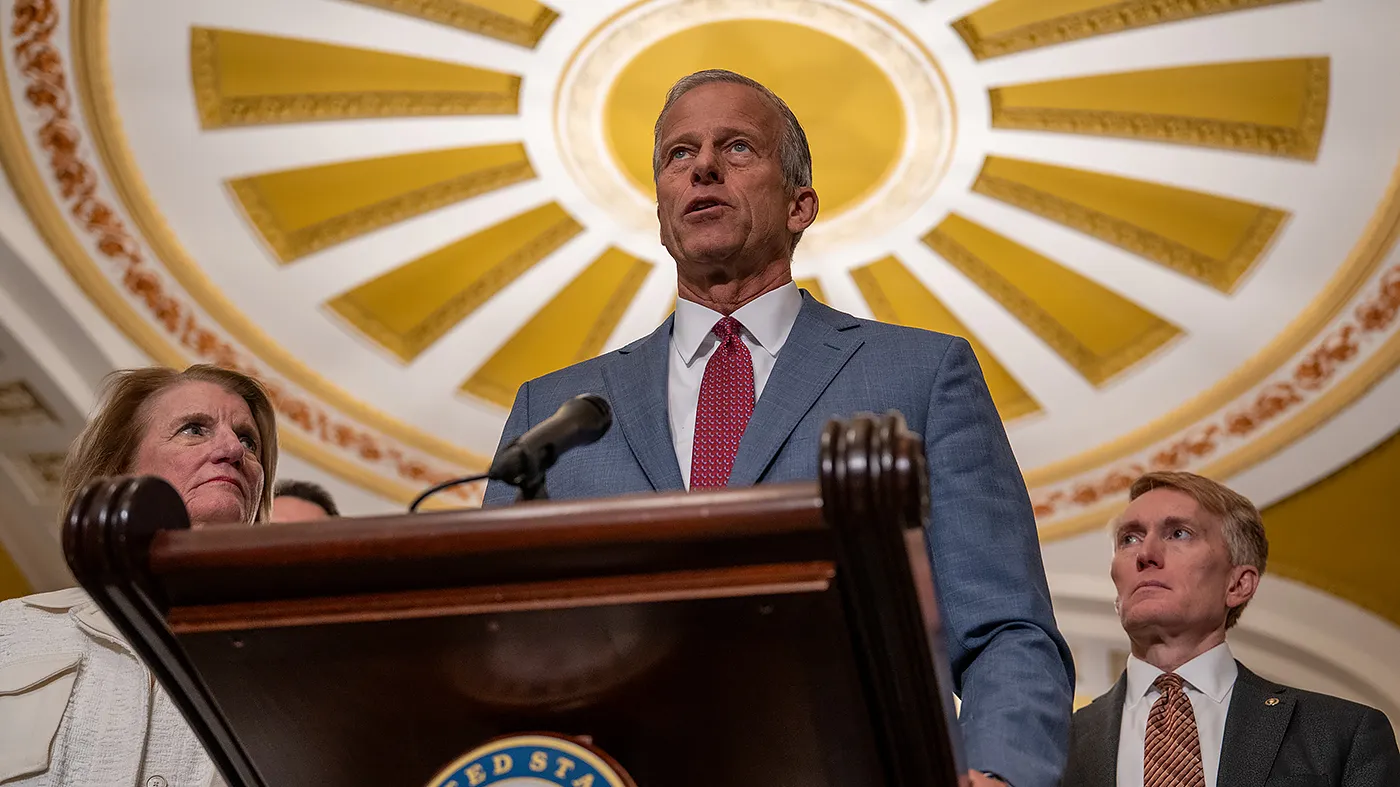 Thune says Senate will move FISA bill without SAVE America Act, rebuffing Trump