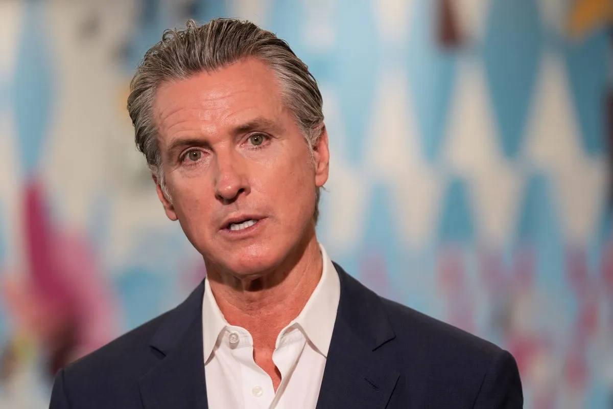 Newsom: Only thing missing from Trump speech was ‘tin foil’