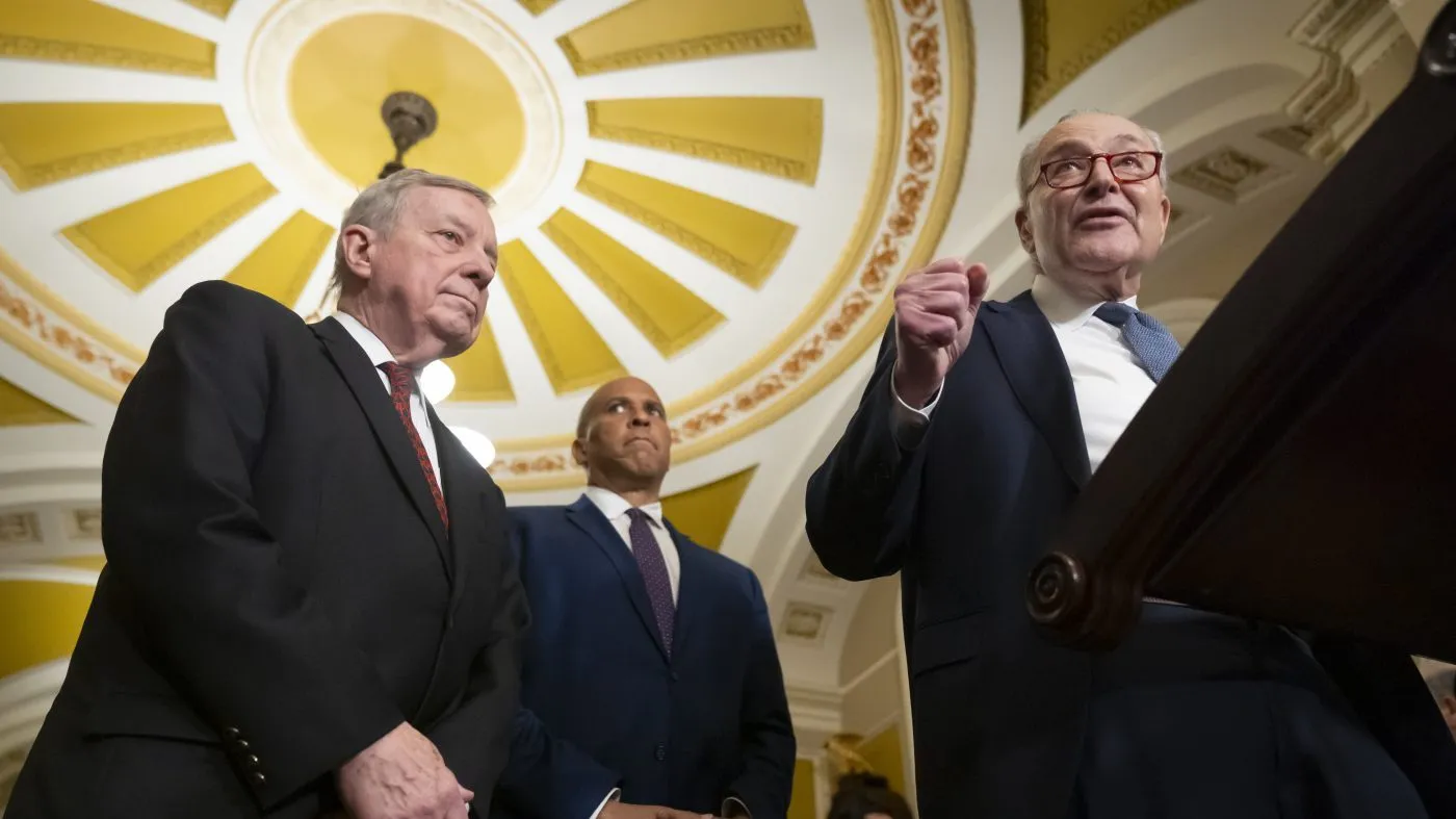 Watch live: Schumer, Durbin join Epstein survivors to oppose Blanche’s AG nomination