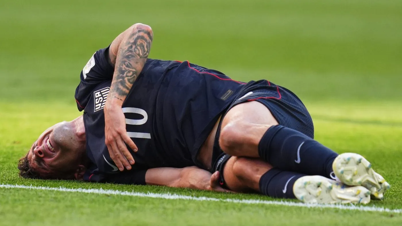 US star Christian Pulisic fractured leg in World Cup loss to Belgium