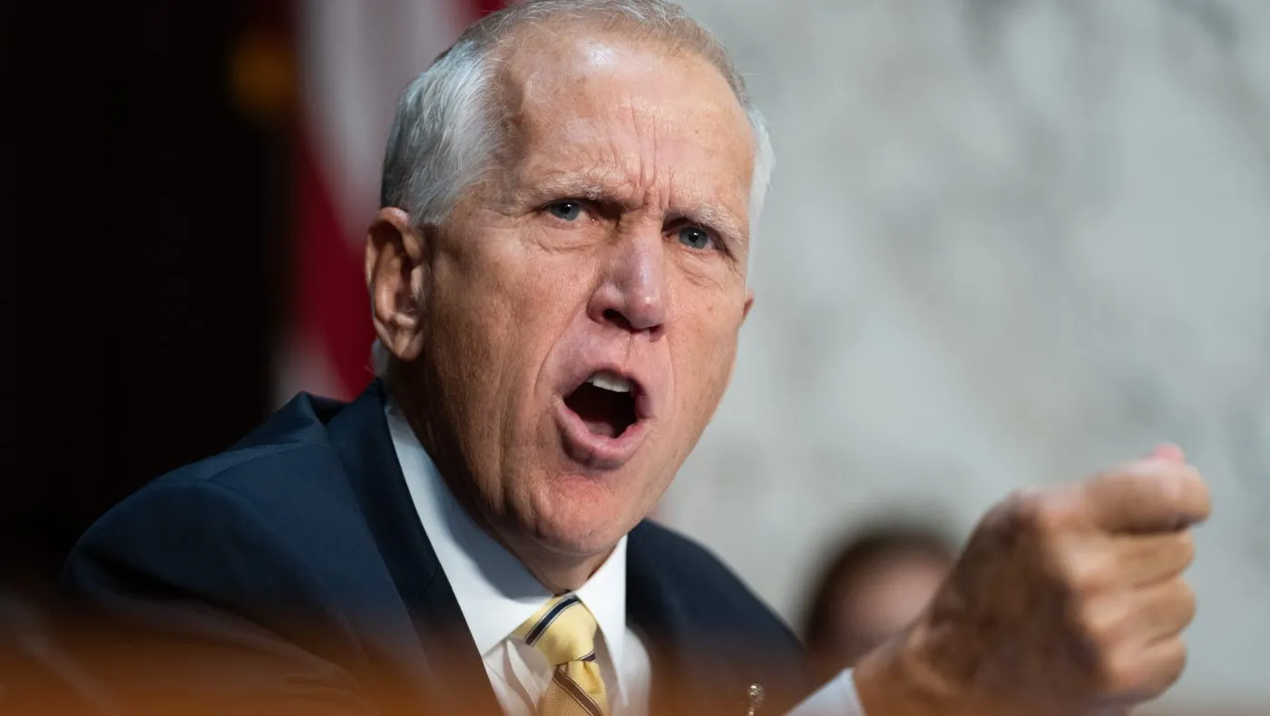 Tillis shouts at Vought, tired of picking up ‘DOGE s‑‑‑ because people did it wrong’