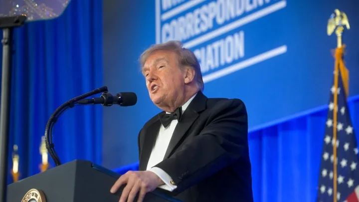5 standout moments from Trump’s appearance at makeup WHCA dinner