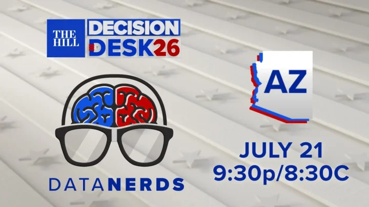 Watch live: DDHQ Data Nerds track Arizona primaries