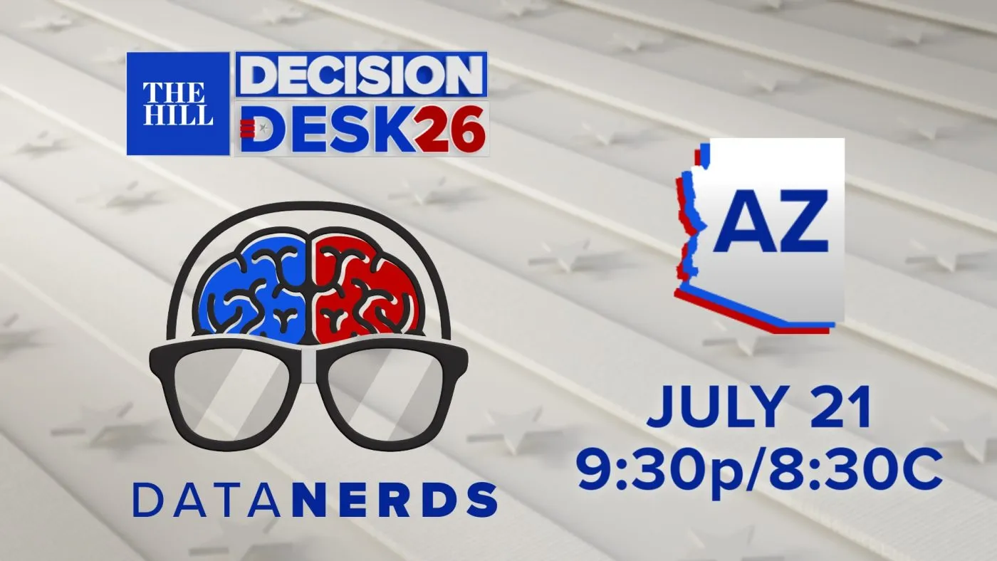 Watch live: DDHQ Data Nerds track Arizona primaries
