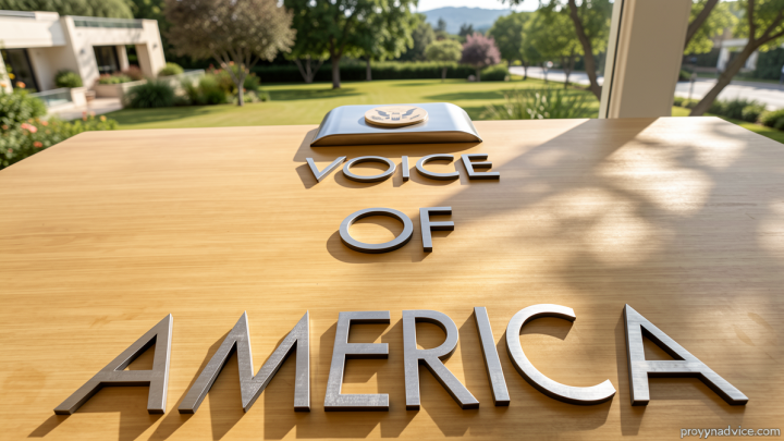 My fiancee stood by Voice of America. America must stand by her.