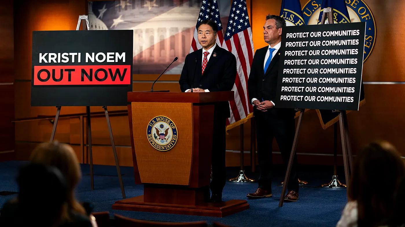 Lieu asks White House to send Trump ‘to every swing district in America’