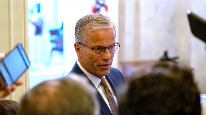 Thune says Iran sanctions to be added to Russia sanctions bill