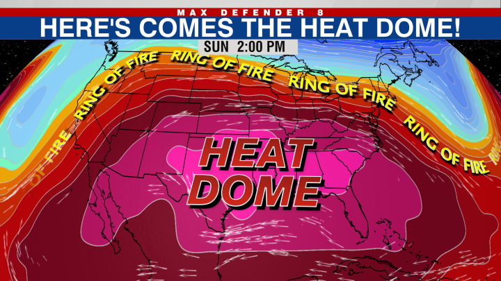 Sweltering heat dome to hit US: Here’s when, where it could break records
