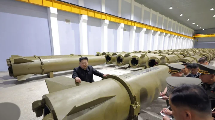 North Korea fires ballistic missiles after condemning military drill as threat