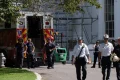 Worker injured during White House construction rescued by emergency crew