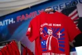 Charlie Kirk statue vandalized outside of Turning Point USA headquarters